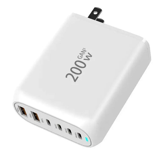 200W PD Charger for Mobile Phones and Electronics - Universal USB Wall Charger